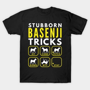 Stubborn Basenji Tricks - Dog Training T-Shirt